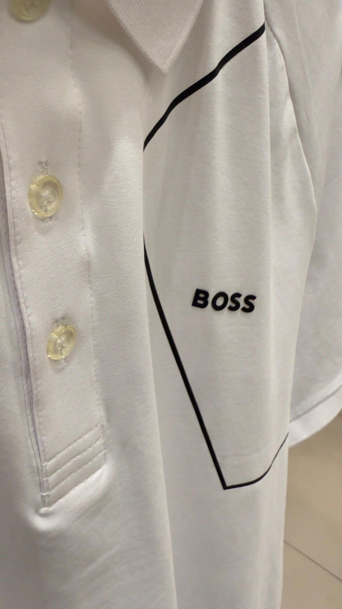 BOSS CONTRAST LOGO POLO