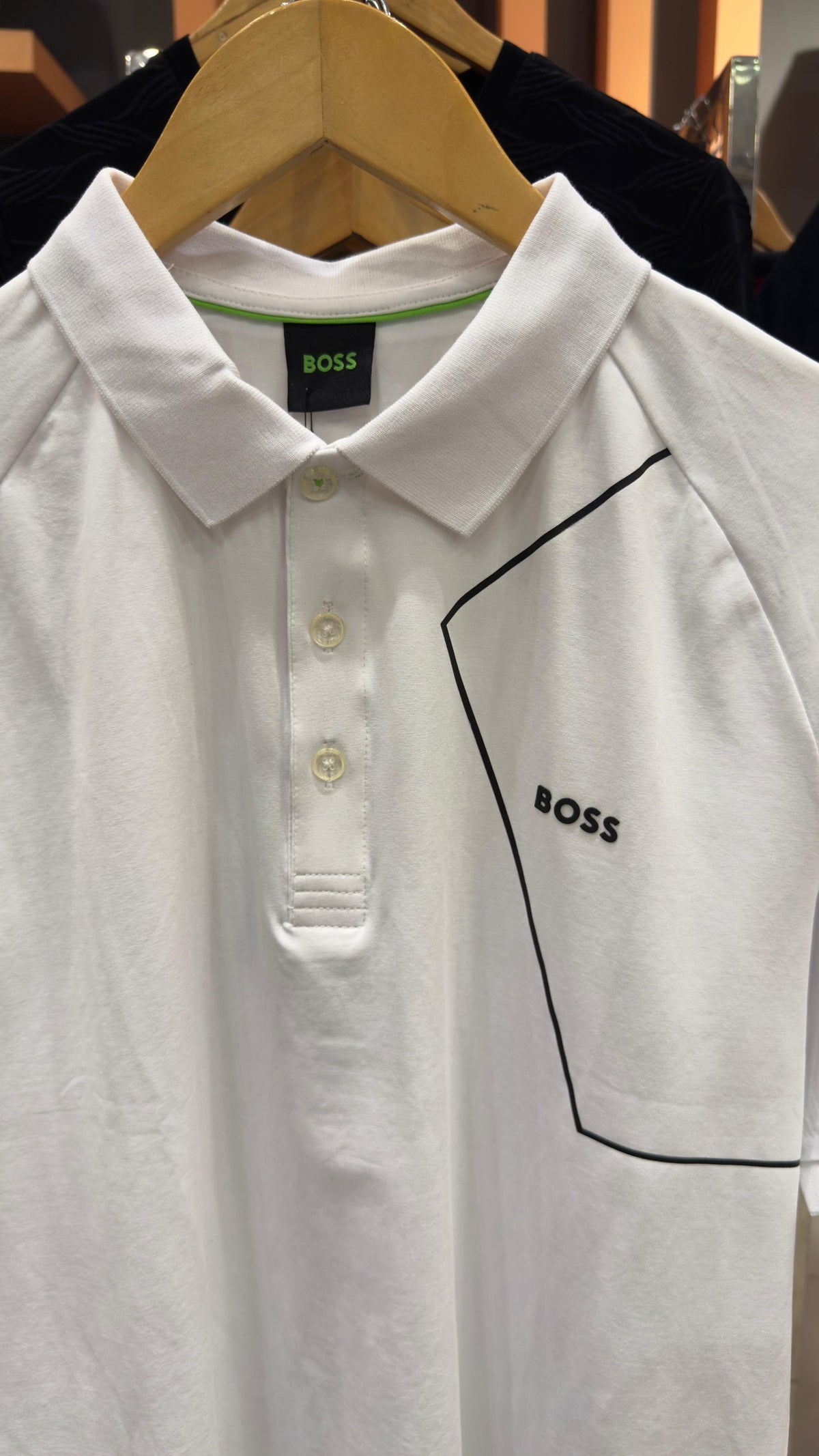 BOSS CONTRAST LOGO POLO