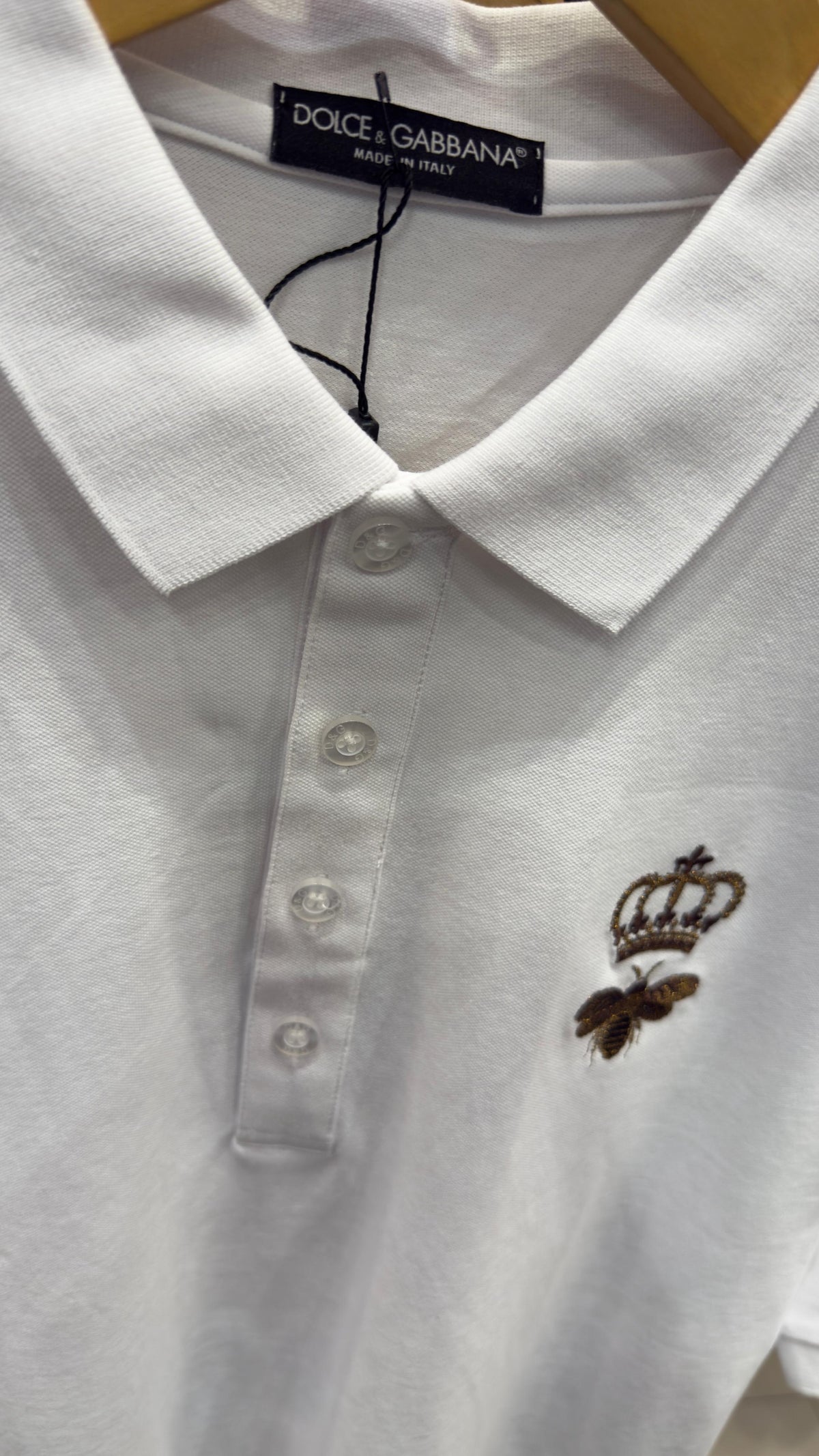 DG GOLD LOGO POLO