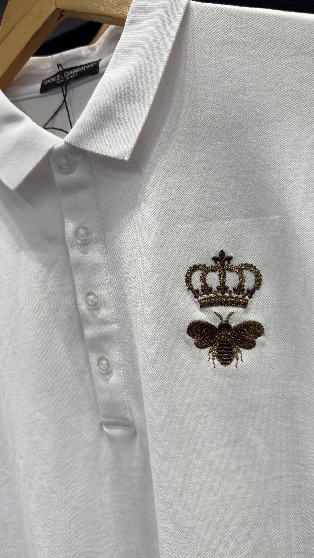 DG GOLD LOGO POLO