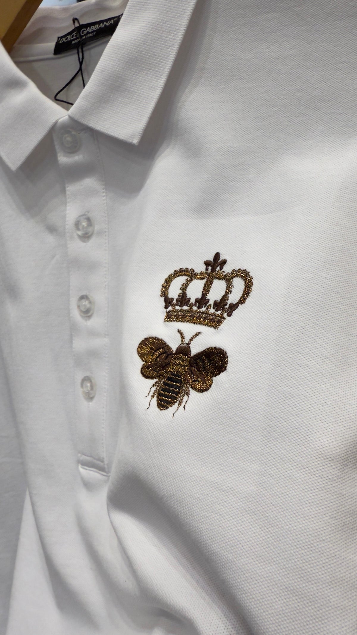 DG GOLD LOGO POLO