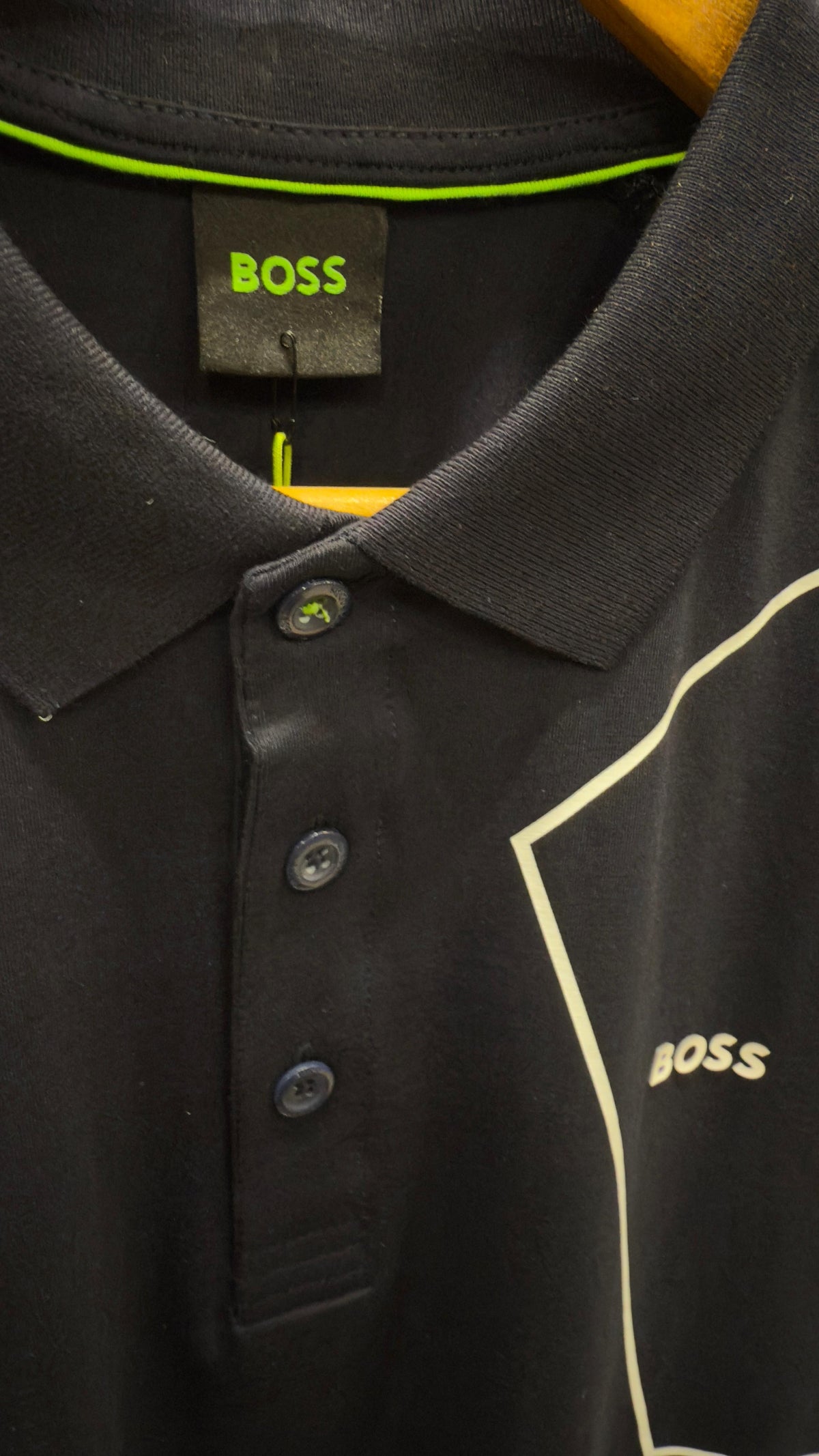 BOSS CONTRAST LOGO POLO
