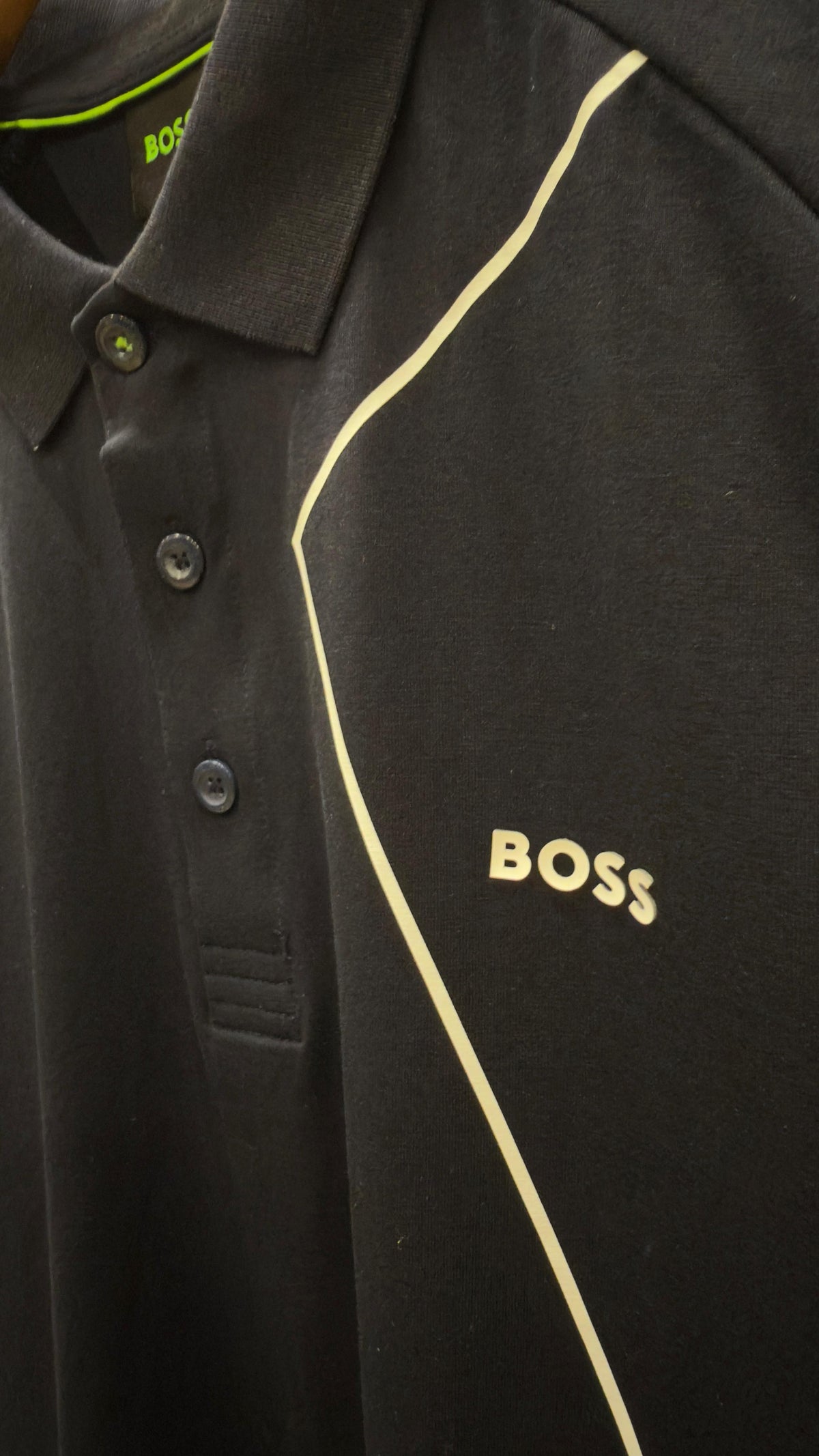 BOSS CONTRAST LOGO POLO