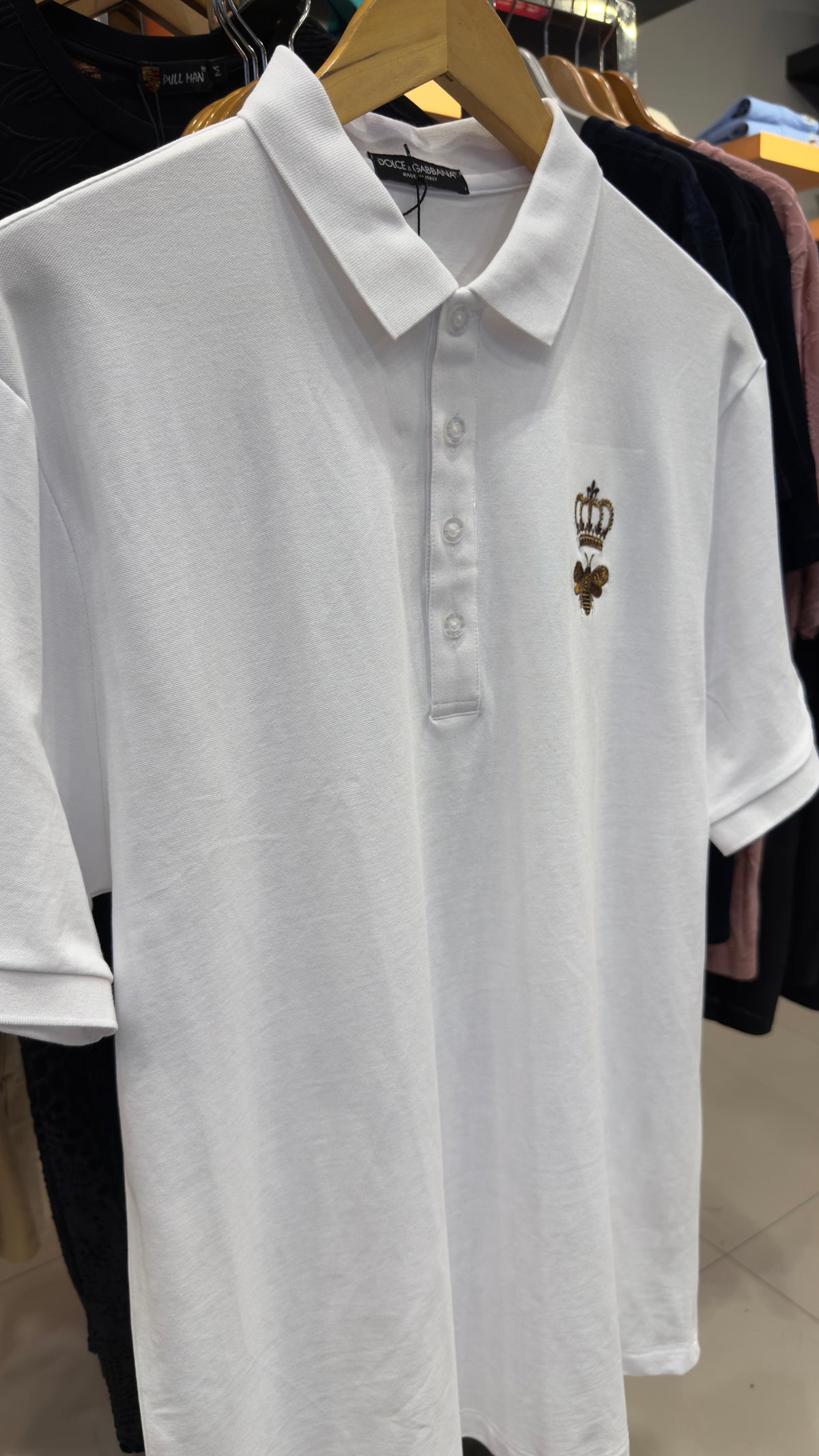 DG GOLD LOGO POLO