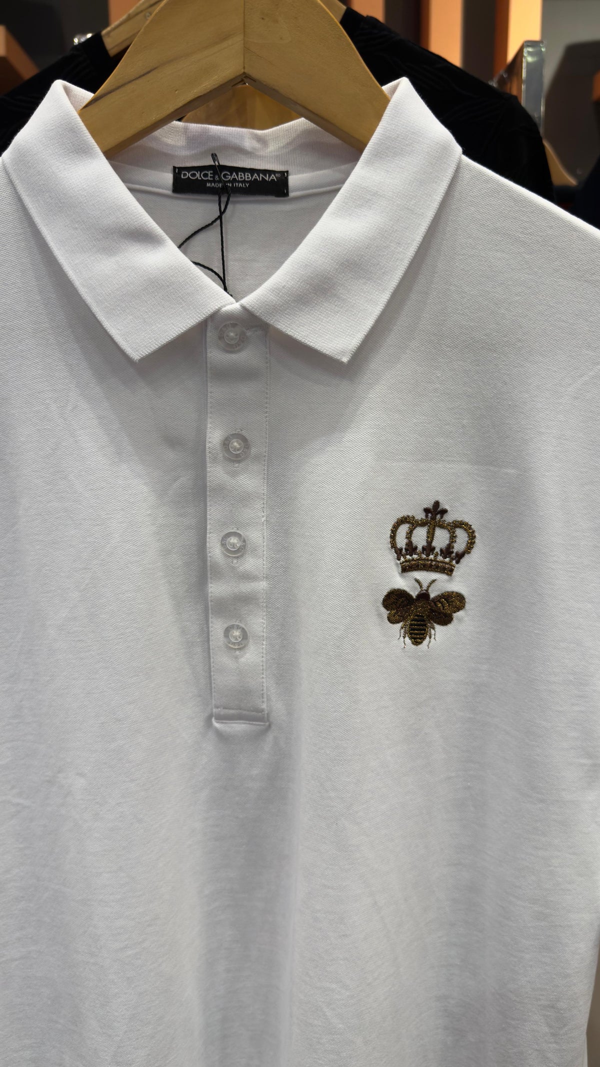DG GOLD LOGO POLO