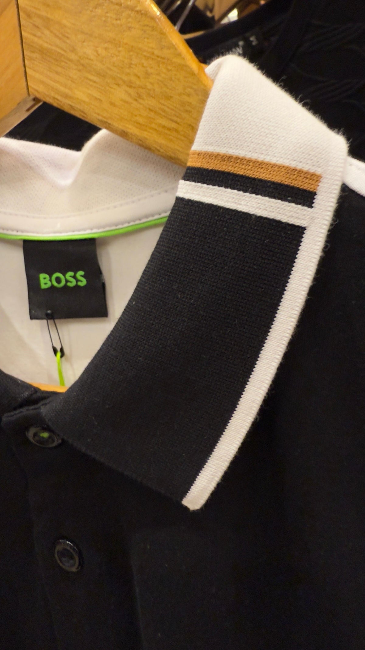 Boss CONTRASTING ARMS POLO