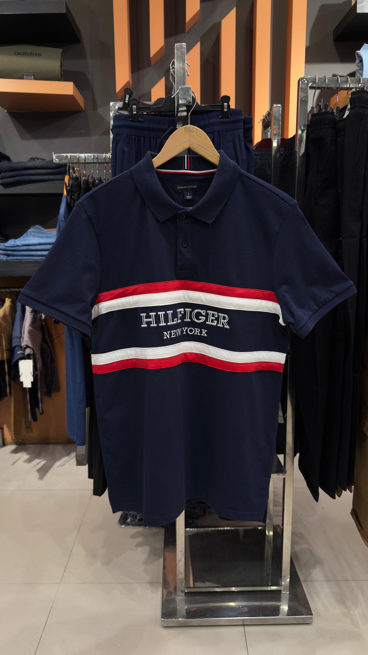 TOMMY COLOR BLOCK POLO