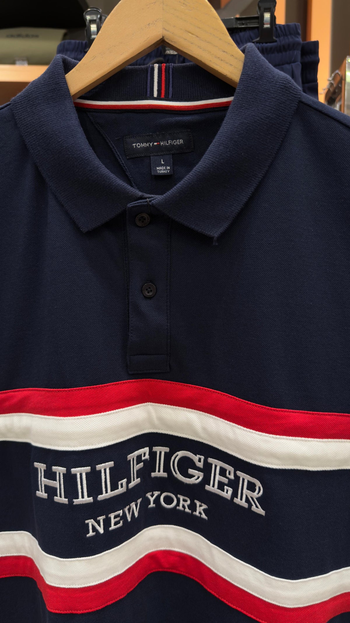 TOMMY COLOR BLOCK POLO