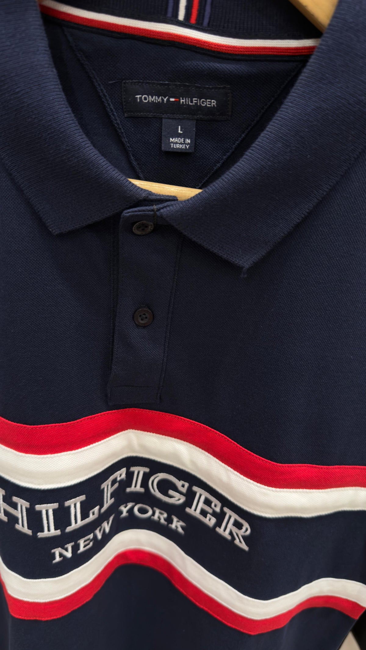 TOMMY COLOR BLOCK POLO