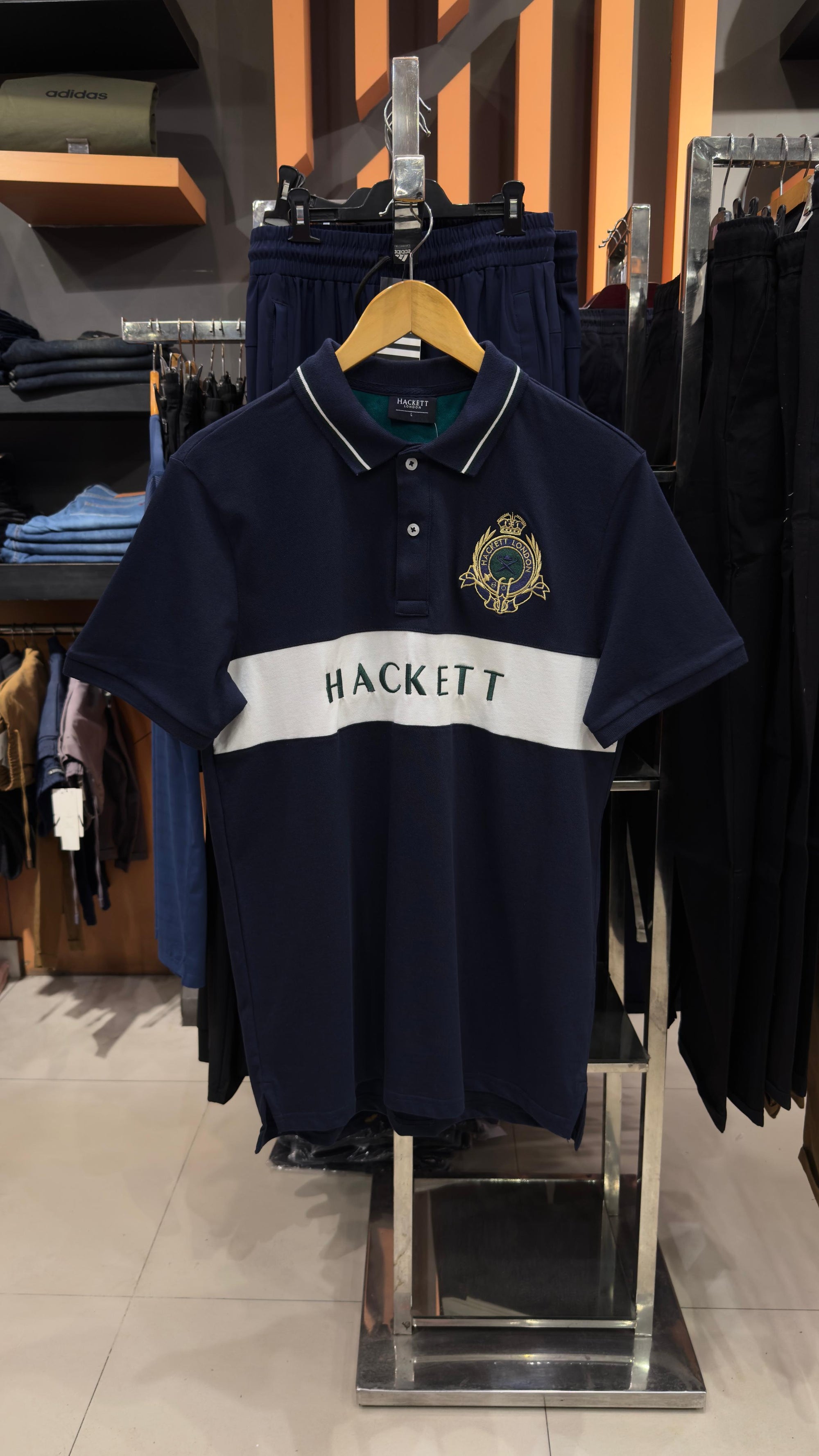 HACKETT COLOR BLOCK POLO
