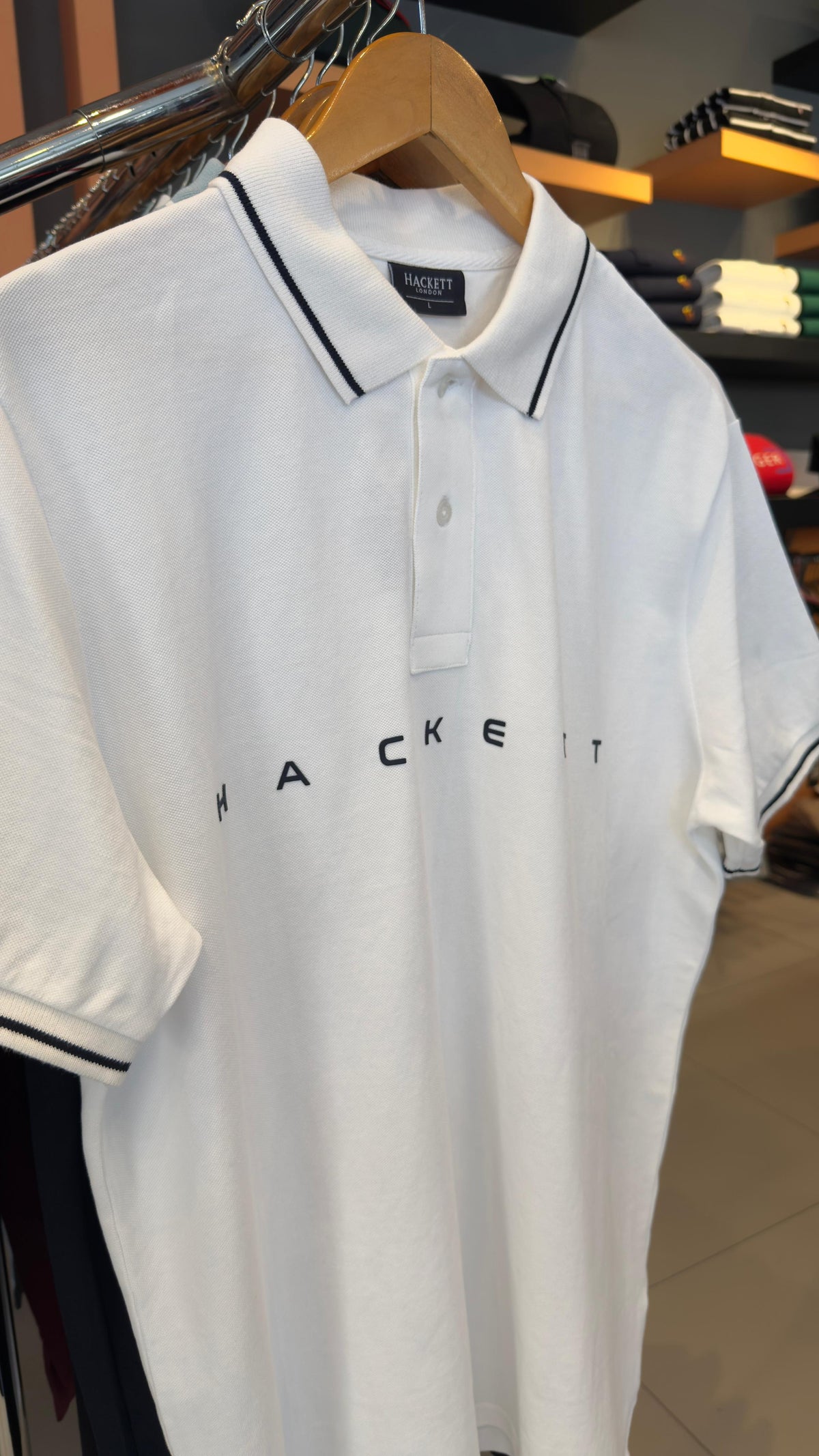 HACKETT RESORT LOGO POLO