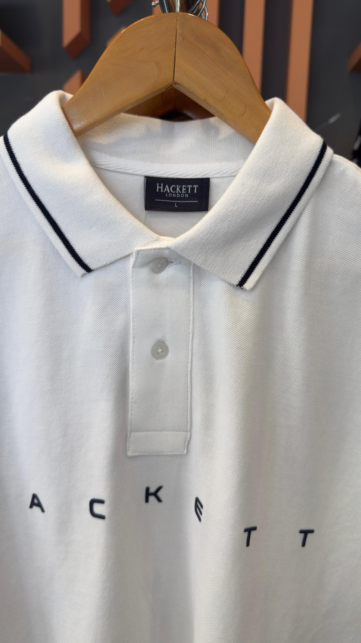 HACKETT RESORT LOGO POLO