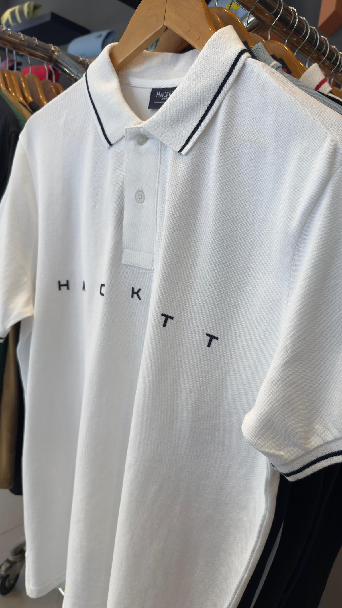 HACKETT RESORT LOGO POLO