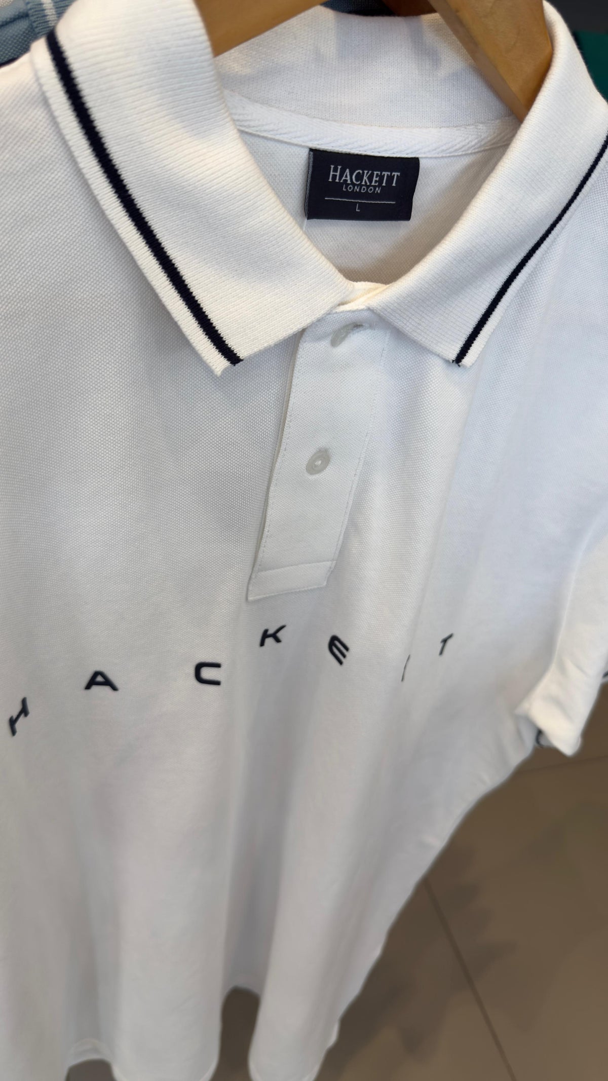 HACKETT RESORT LOGO POLO