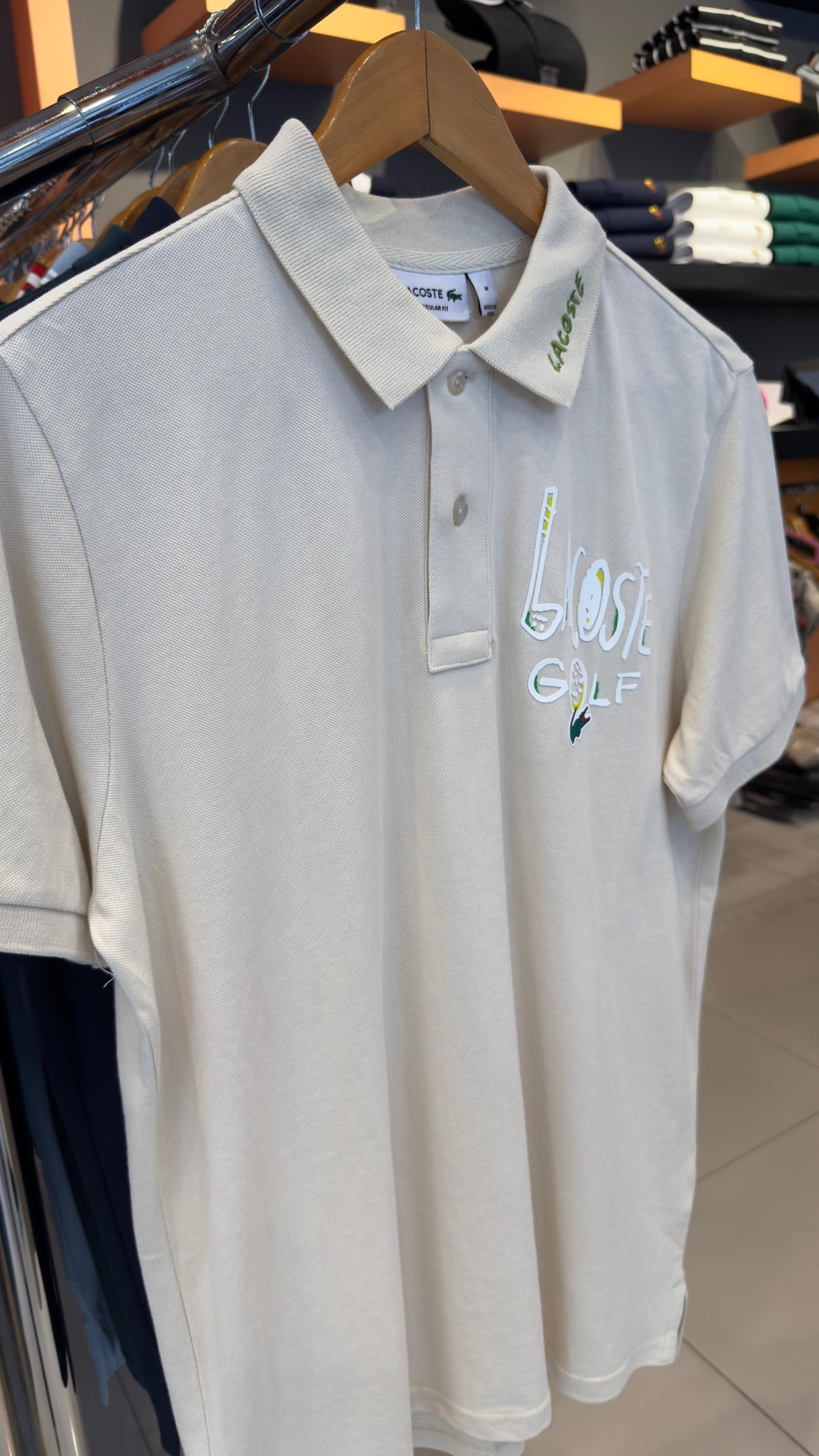 LACOSTE GOLF LOGO POLO