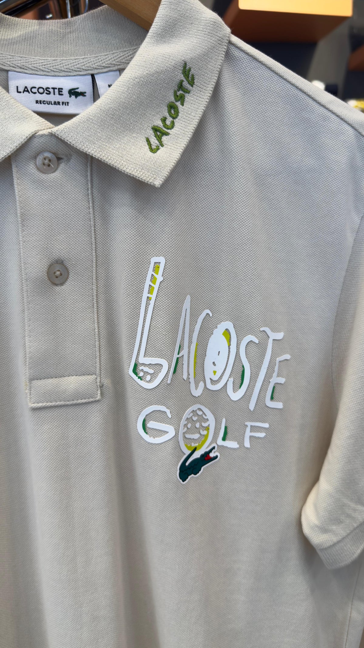 LACOSTE GOLF LOGO POLO
