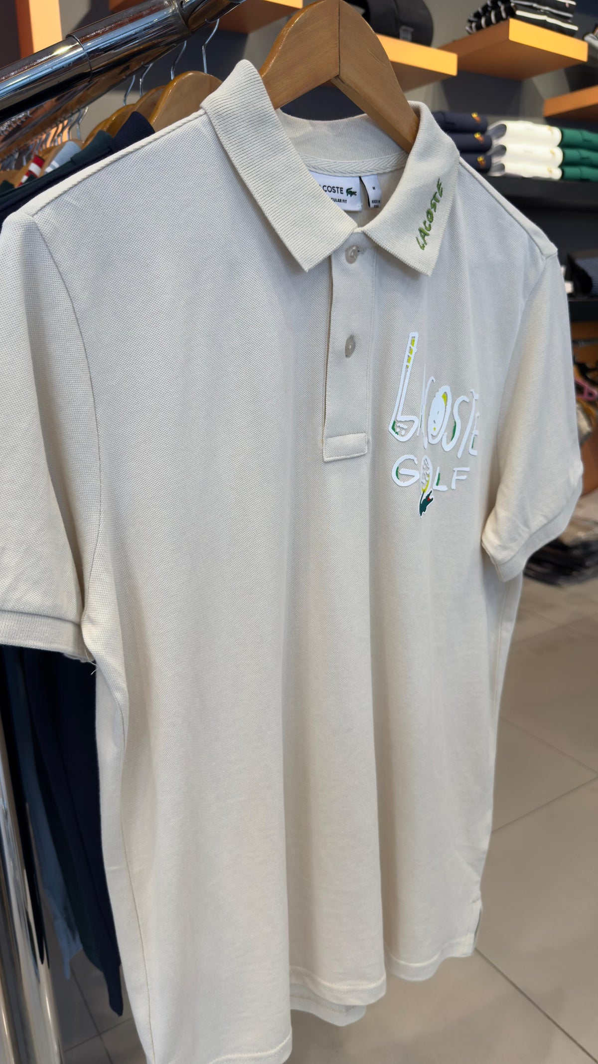 LACOSTE GOLF LOGO POLO