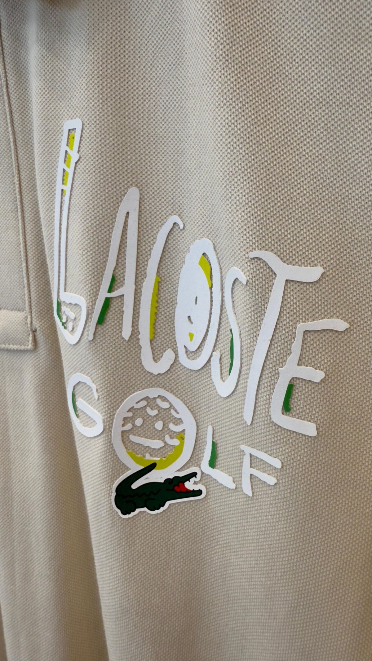 LACOSTE GOLF LOGO POLO