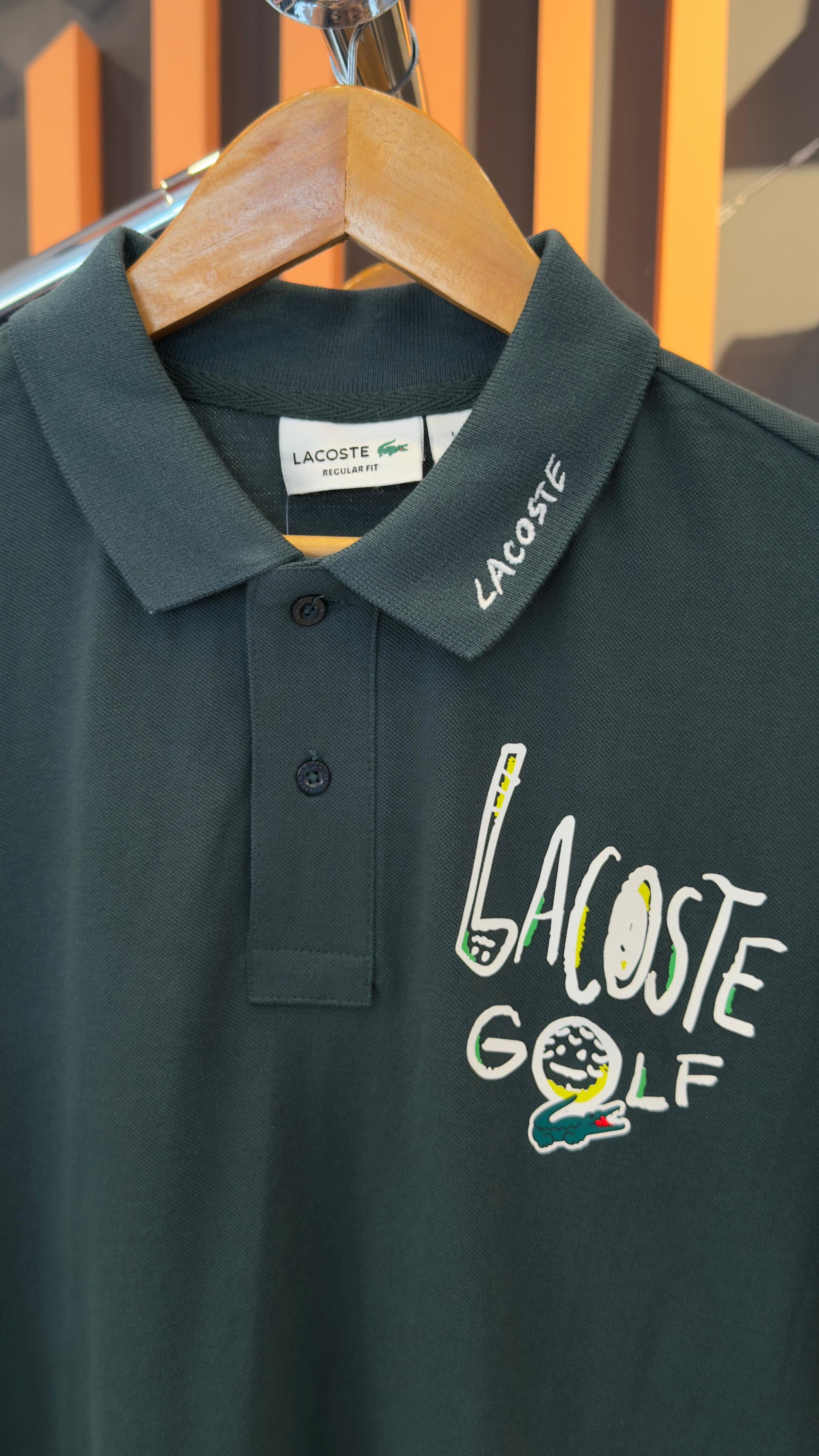 LACOSTE GOLF LOGO POLO