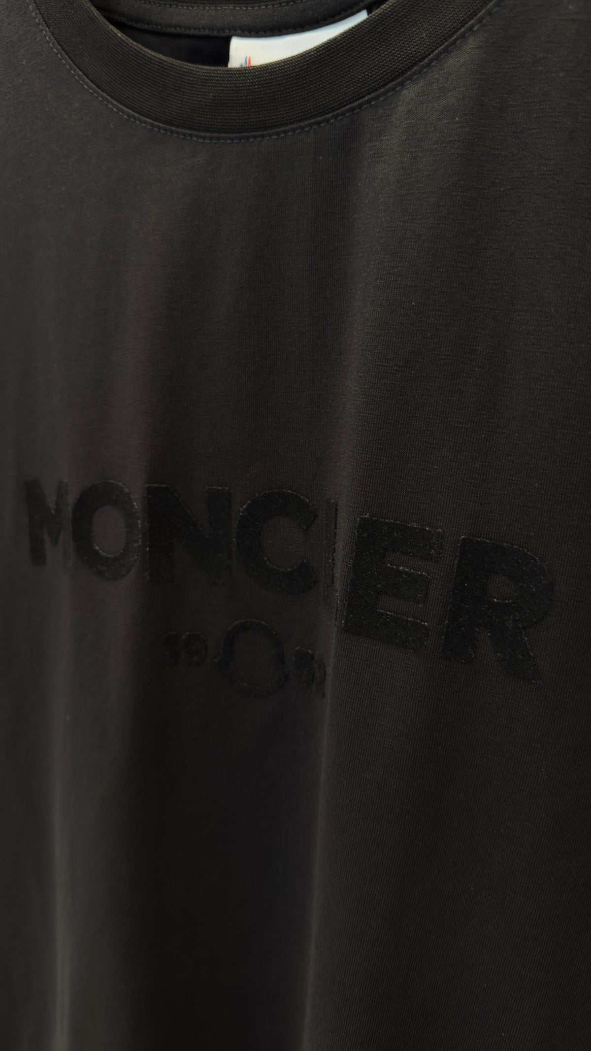 MONCLER SUEDE TEE