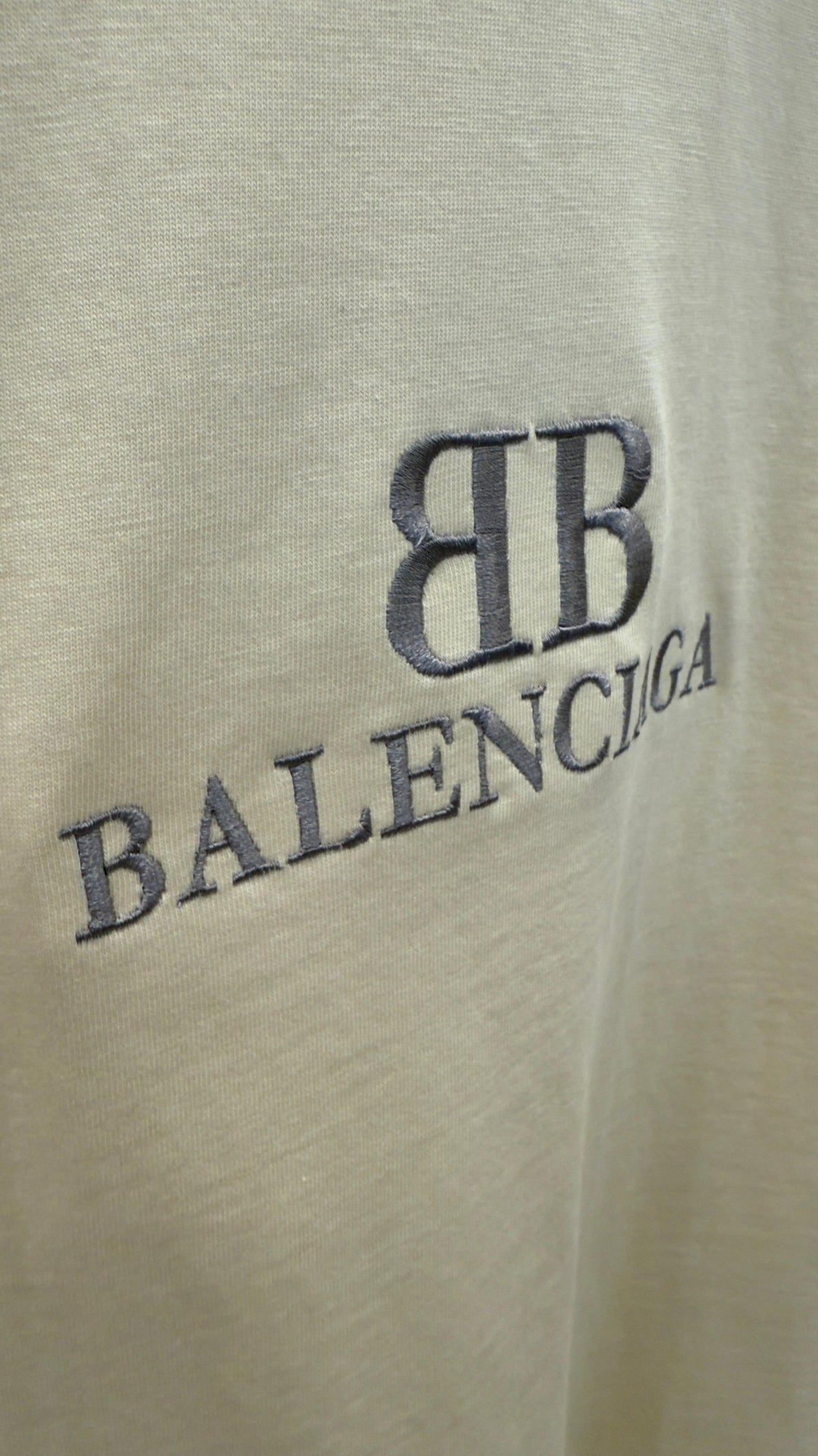 BALENCIAGA EMBROIDERED TEE