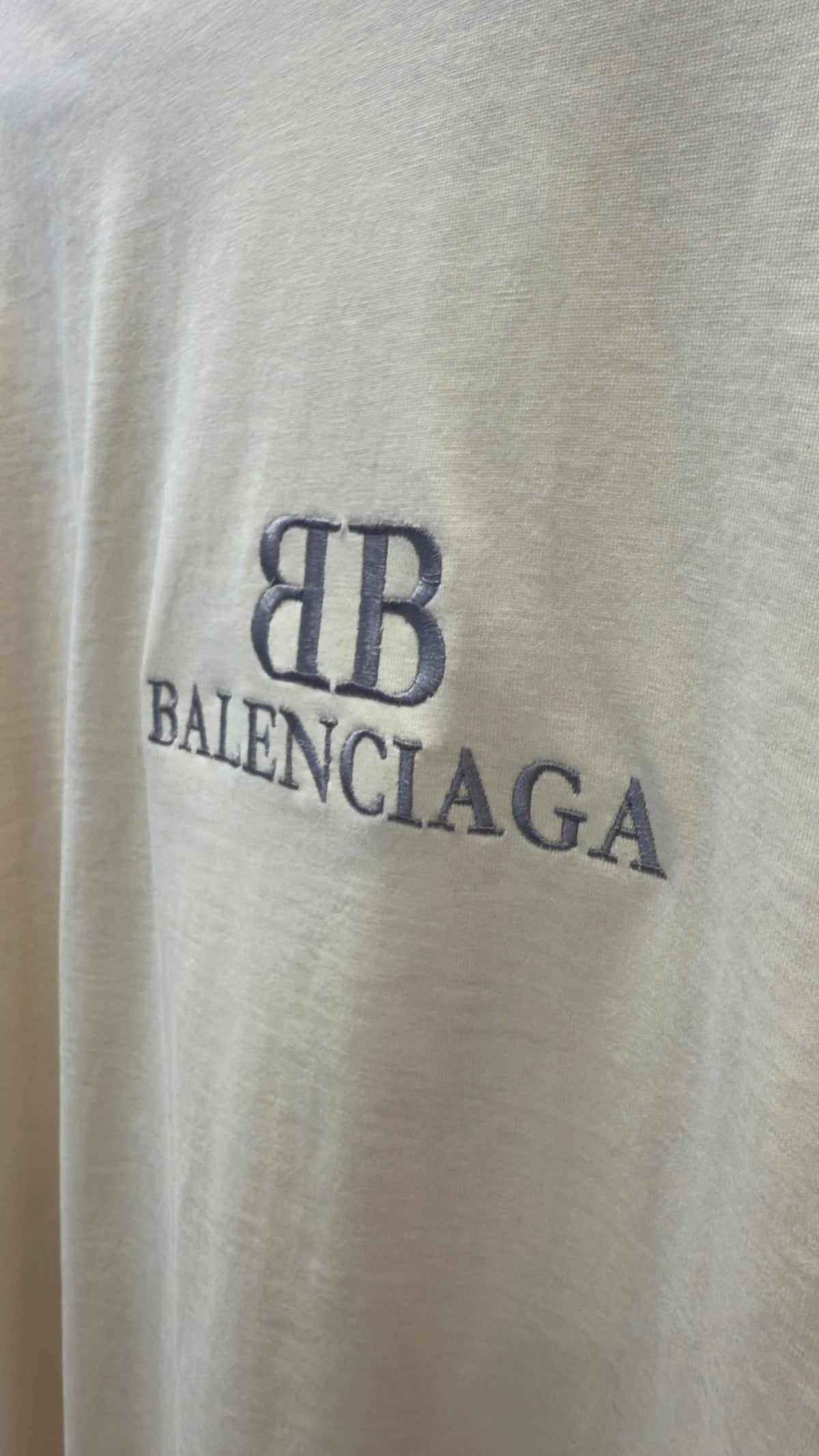 BALENCIAGA EMBROIDERED TEE
