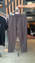 ZARA LINEN WEAVE TROUSERS (CHARCOAL)