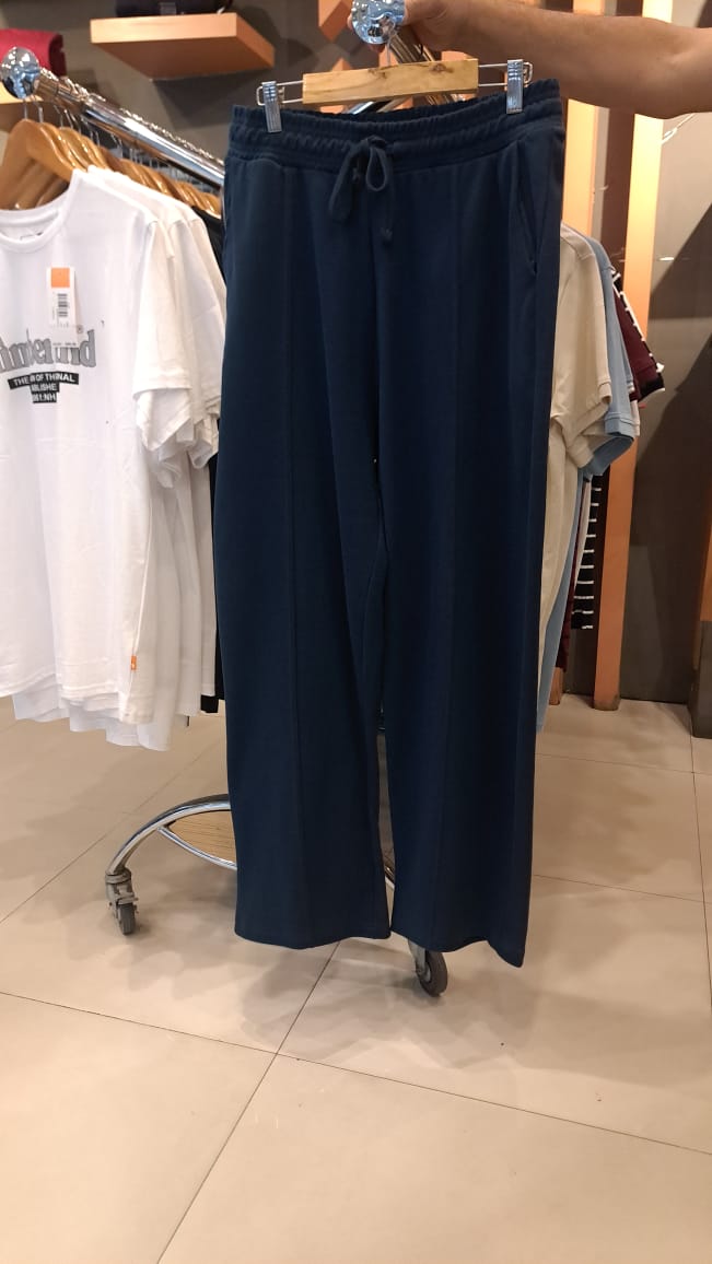 BERSHKA WIDE LEG TROUSERS