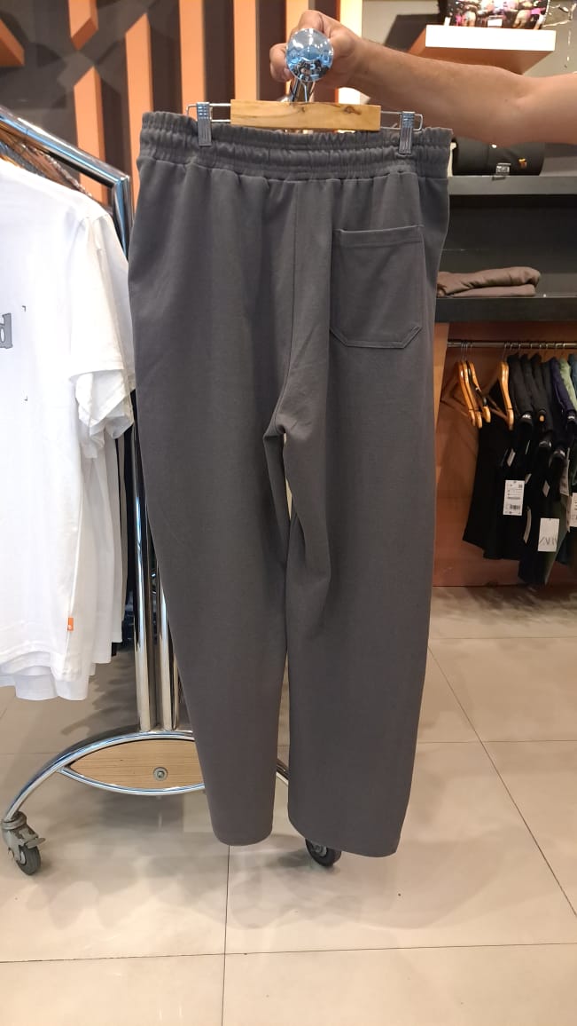 BERSHKA WIDE LEG TROUSERS