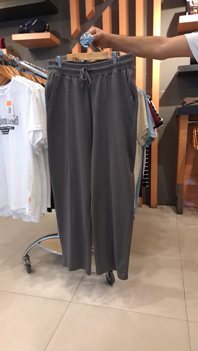 BERSHKA WIDE LEG TROUSERS