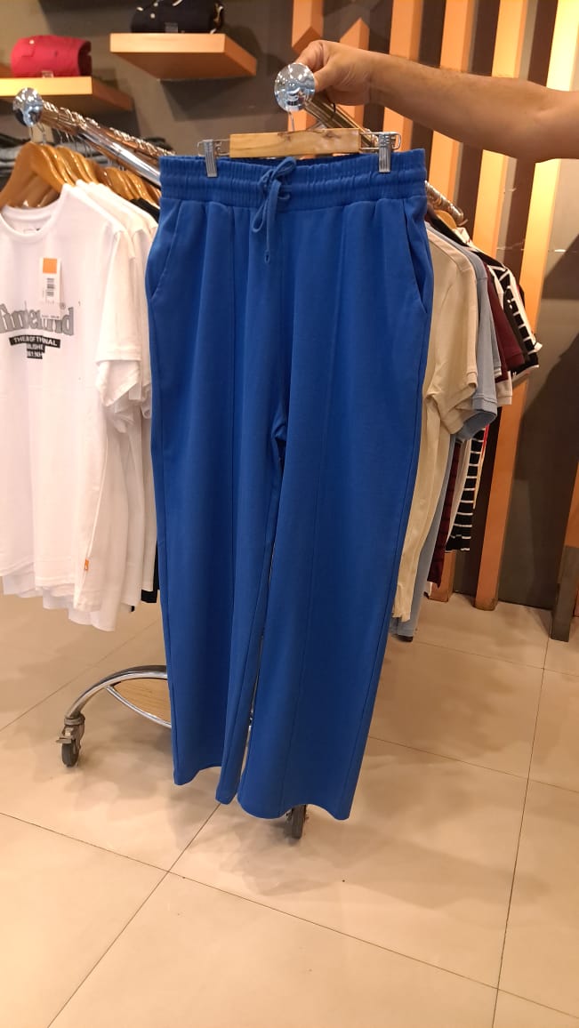 BERSHKA WIDE LEG TROUSERS