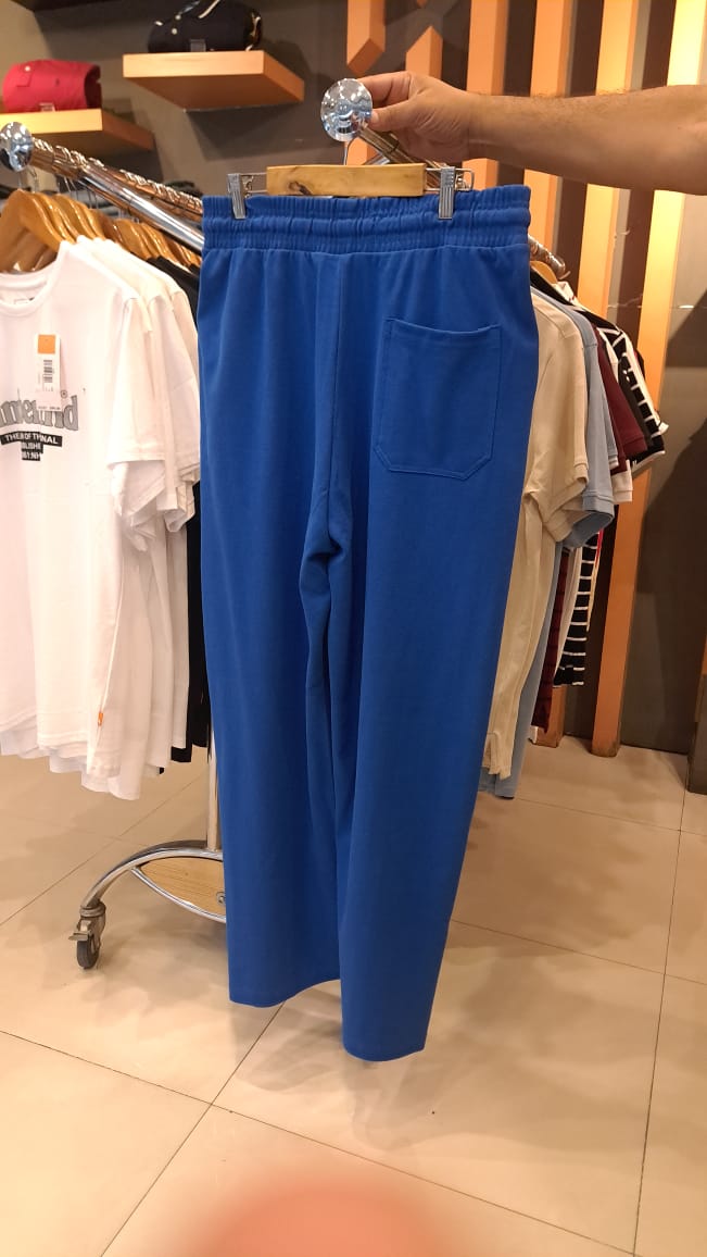 BERSHKA WIDE LEG TROUSERS