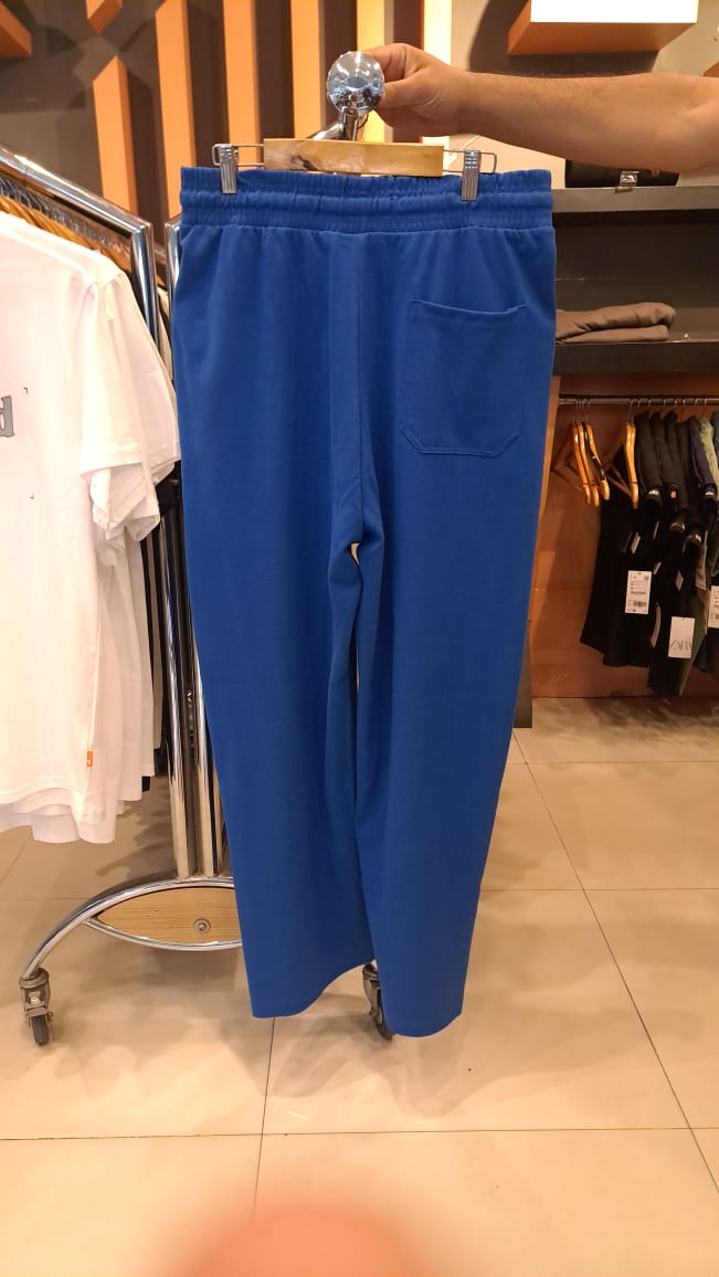 BERSHKA WIDE LEG TROUSERS