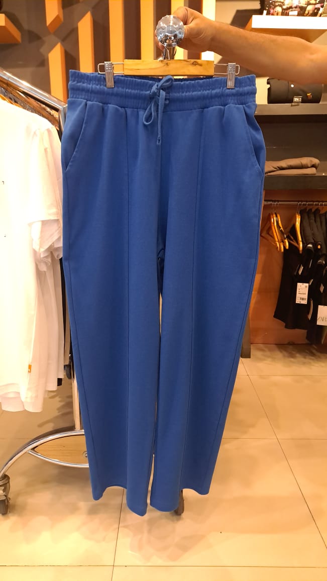 BERSHKA WIDE LEG TROUSERS