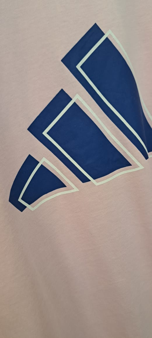 ADIDAS BRICKS LOGO COTTON TEE