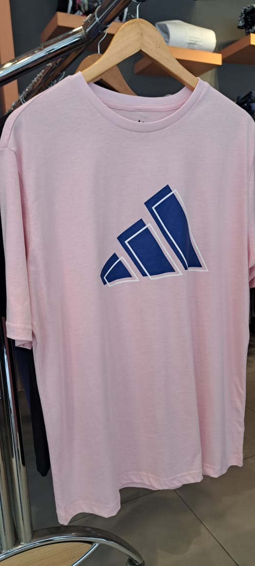 ADIDAS BRICKS LOGO COTTON TEE