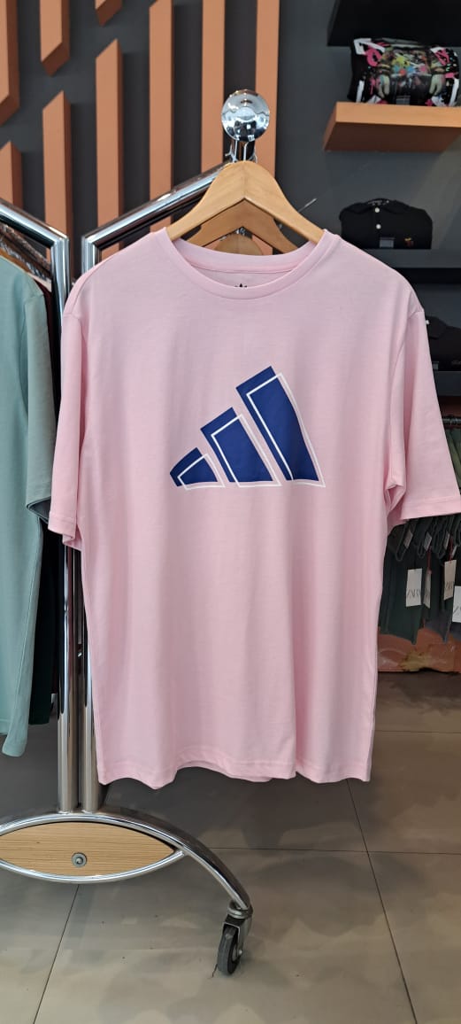 ADIDAS BRICKS LOGO COTTON TEE