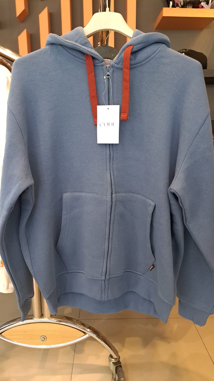 CODE JEANS FLEECE ZIPPER