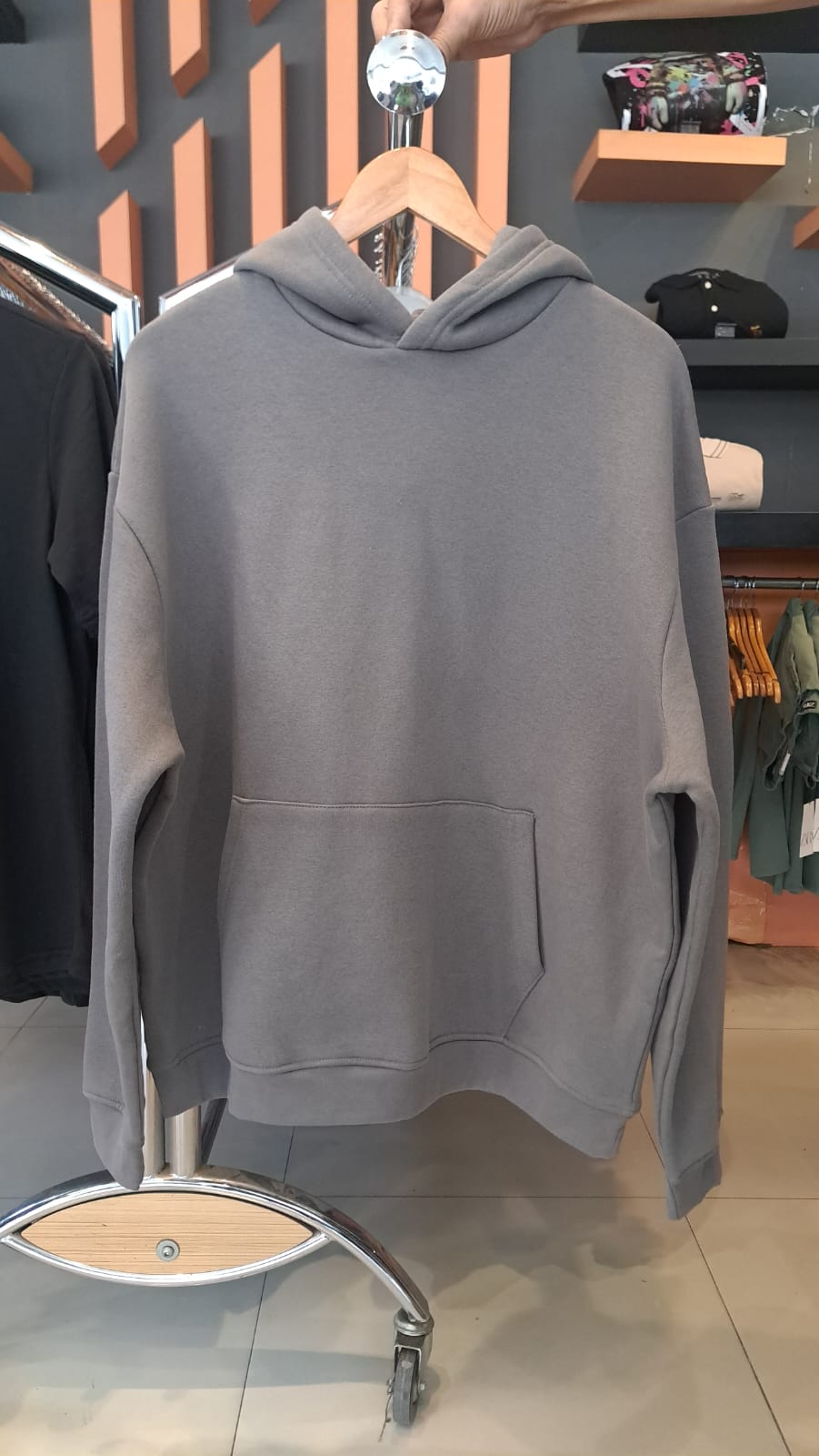 BOOHOO Oversized fleece Hoodie