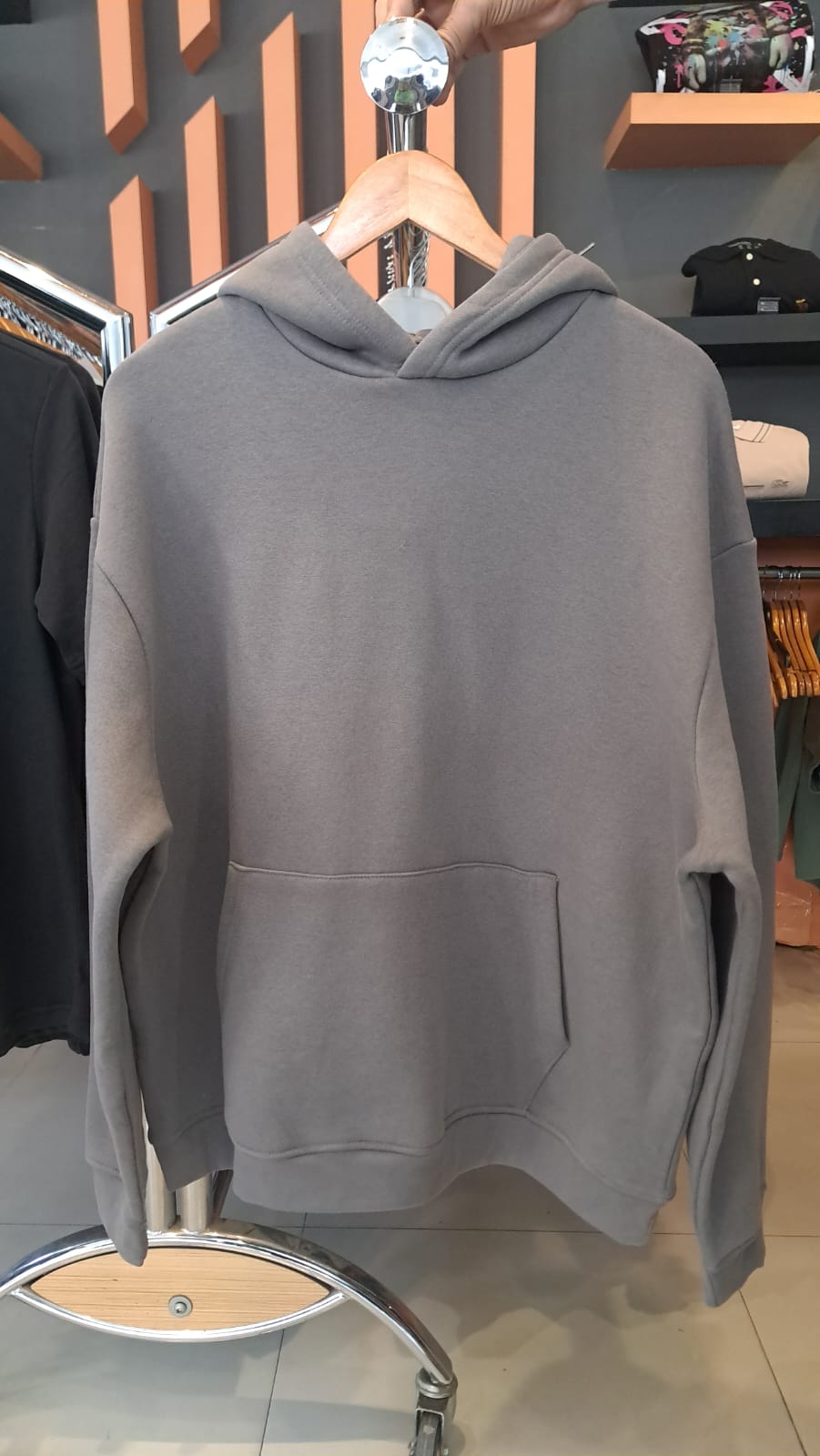 BOOHOO Oversized fleece Hoodie