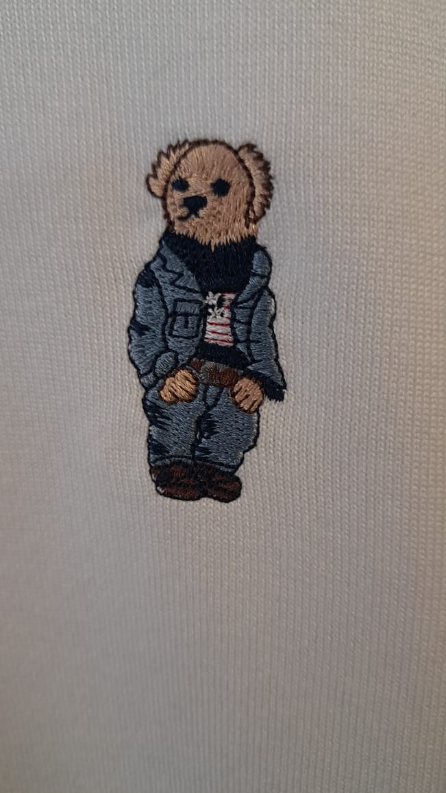 Polo Bear Embroidered Sweater