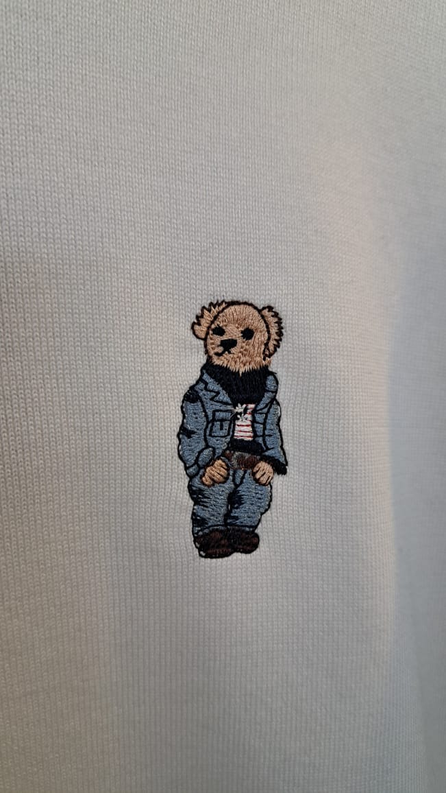 Polo Bear Embroidered Sweater