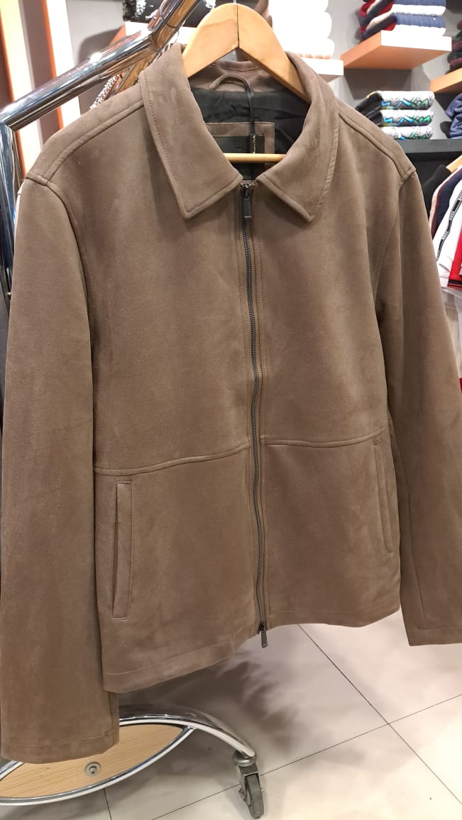 Suede Classic Collar Jacket