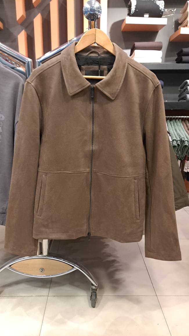 Suede Classic Collar Jacket