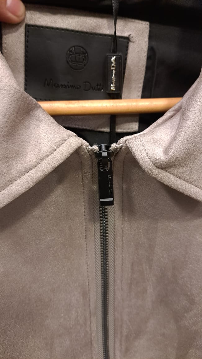 Suede Classic Collar Jacket