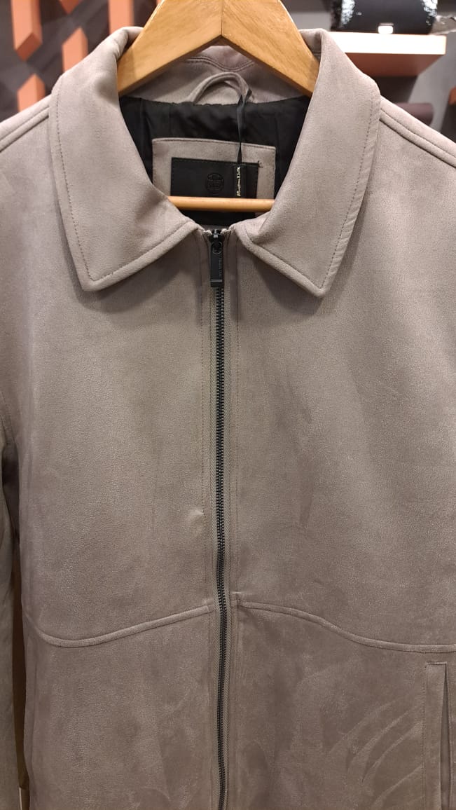 Suede Classic Collar Jacket