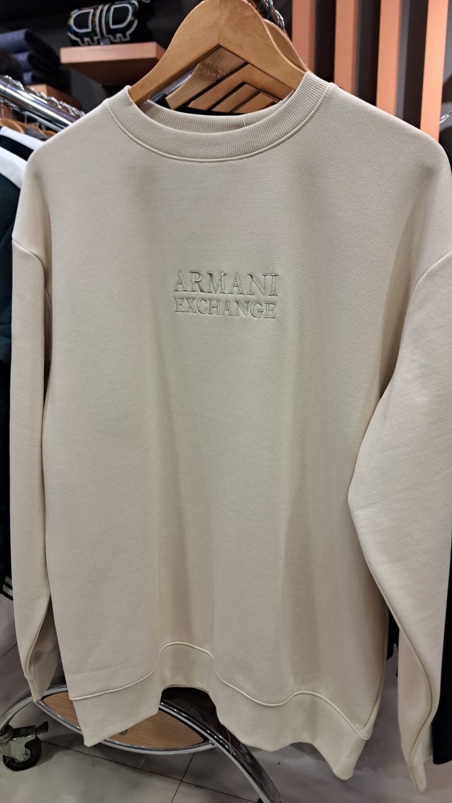 Embroidered Logo Sweatshirt