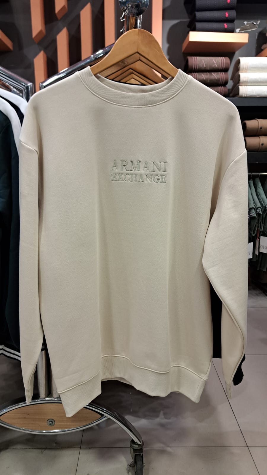 Embroidered Logo Sweatshirt