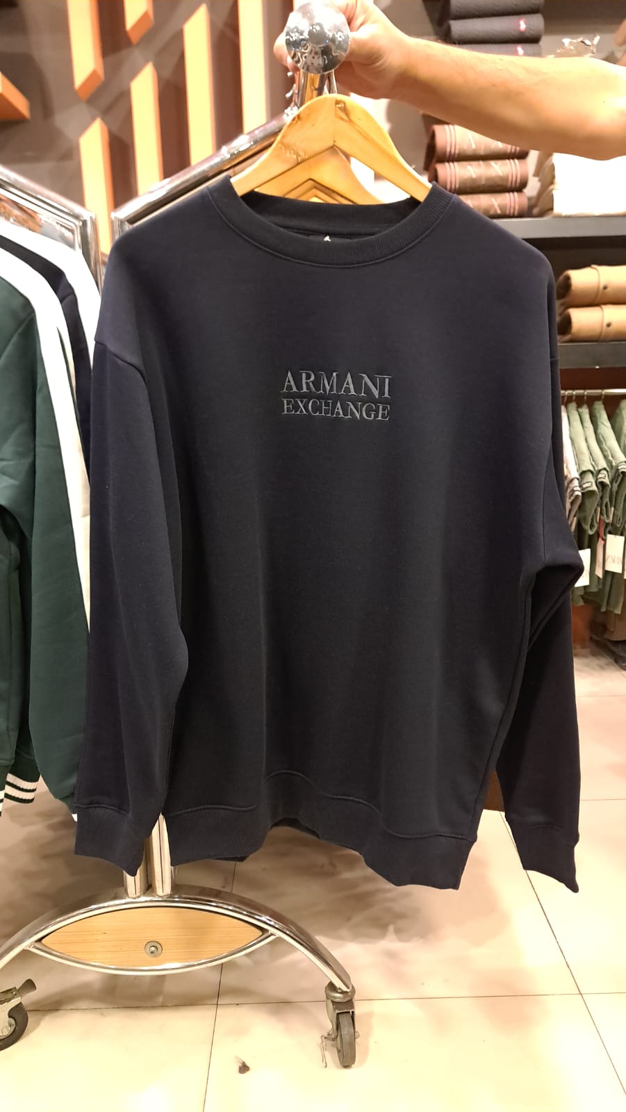 Embroidered Logo Sweatshirt