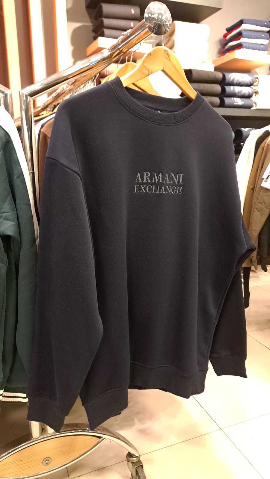 Embroidered Logo Sweatshirt